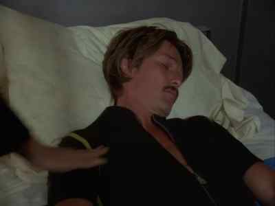 He's in a coma. - Man from Atlantis