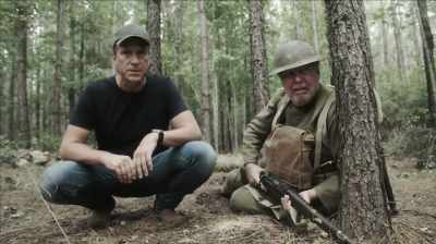 He's in an obvious state
of shell shock, - Six Degrees with Mike Rowe