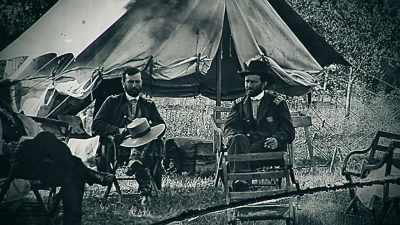 He's in constant
communication with Grant - Abraham Lincoln
