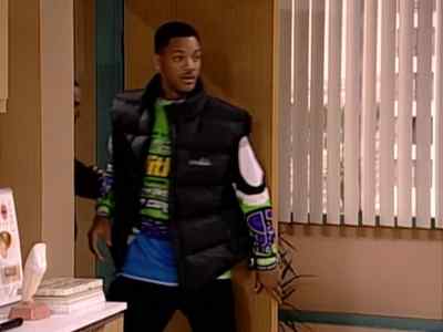 - He's in here.
- Oh, great. - The Fresh Prince of Bel-Air