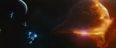 He's in hyperspace. - Lilo & Stitch