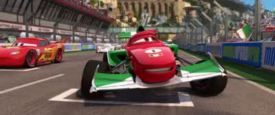 He's in. - Cars 2