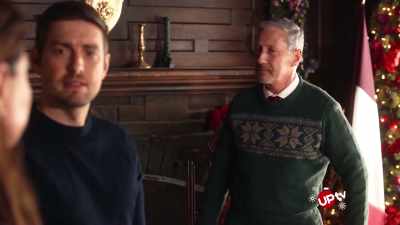 He's in the kitchen
talking with tasha. - Christmas with a Prince: Becoming Royal