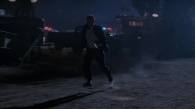 He's in the woods! - The X-Files