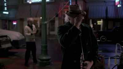 He's in total terror
that one mistake of judgment - James Cameron's Story of Science Fiction