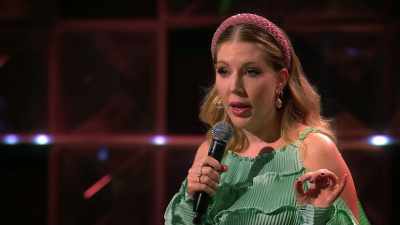 He's inspired a generation of comics - Backstage with Katherine Ryan