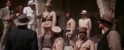He's inviting us for a drink. - The Wild Bunch