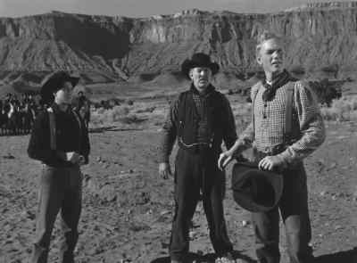 He's inviting us to
their camp tonight. - Wagon Master