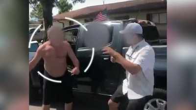 He's just chased the contractors
off his property, - Neighborhood Wars
