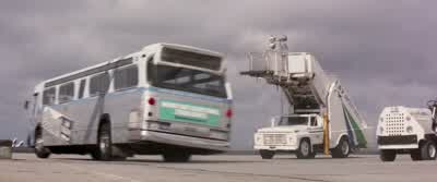 - He's just entered the airport. - Speed