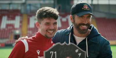 He's just the best.
And I really do love him. - Welcome to Wrexham