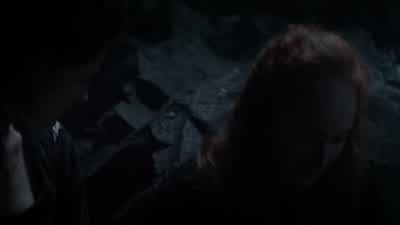He's kicking. - Outlander