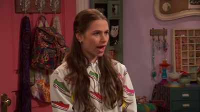 He's my kryptonite,
so if I sleep out here, - Raven's Home