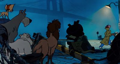 He's late I drew a perfectly good map - Oliver &amp; Company