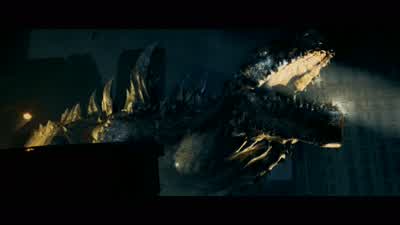 He's leaving! - Godzilla