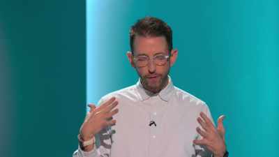He's like,
"I'll let you off with a warning." - Neal Brennan: Blocks