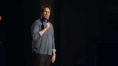 He's like, "You believe in life?" - Pete Holmes: Dirty Clean
