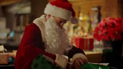 ♪ He's loaded down
with candy canes ♪ - Six Degrees of Santa