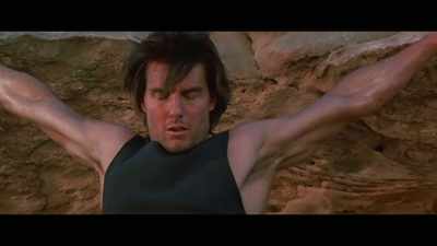 He's looking directly at
the audience as if to just say, - Tom Cruise: The Last Movie Star
