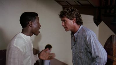 He's looking to sacrifice a live chicken - Major League