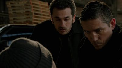 He's lost a lot of blood.
Think he'll make it? - Person of Interest