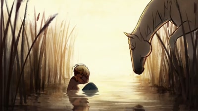 "He's lovely, isn't he?" - The Boy, the Mole, the Fox and the Horse