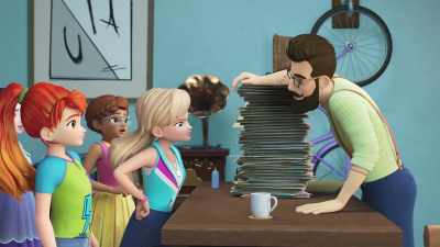 He's lying about everything.
We can prove-- - LEGO Friends: Girls on a Mission