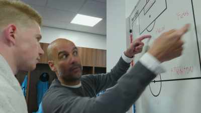 He's not a guy who-- He's not fast.
He's not very-- - All or Nothing: Manchester City
