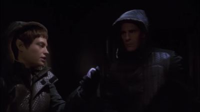 He's not aboard. - Star Trek: Enterprise