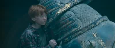 He's not relaxing, is he?- Apparently not. - Harry Potter and the Philosopher's Stone