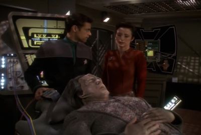 He's not responding
to the hexadrin therapy anymore. - Star Trek: Deep Space Nine