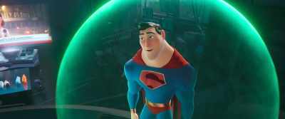 He's not the greatest
with other animals. - DC League of Super Pets
