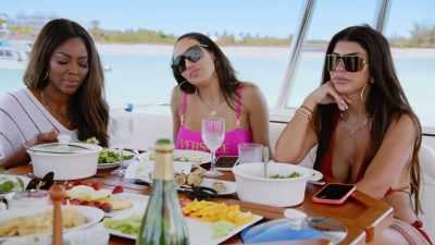 He's older.
He just got divorced." - The Real Housewives Ultimate Girls Trip