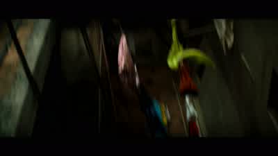 He's on the ground. - The Incredible Hulk