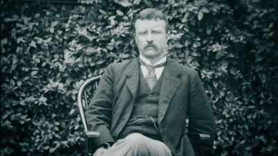 He's only 41 years
old and he brings - Theodore Roosevelt