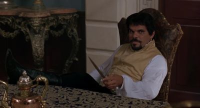 He's out in the waiting room - The Count of Monte Cristo