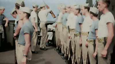 HE'S PART OF AMERICA'S RESPONSE - America in Color
