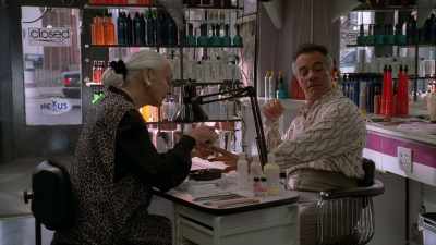 he's perfectly coiffed and
he's getting a manicure. - Wise Guy: David Chase and The Sopranos