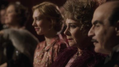 He's playing without music.
Clever chap. - Agatha Christie's Poirot