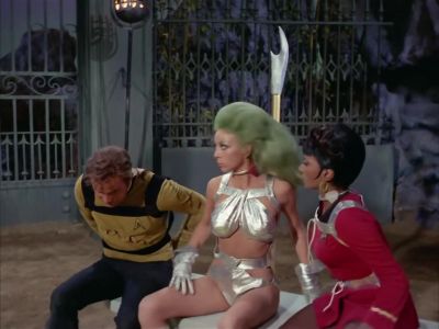He's pretty fast with that whip. - Star Trek