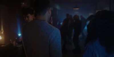 He's probably out
with that snow bunny - Vampire Academy