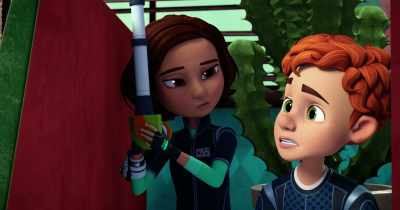 -He's putting ranch on a taco.
-Ranch? - Spy Kids: Mission Critical