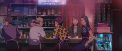 He's quiet but getting
along with regulars already. - Suzume