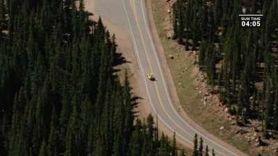 He's really laying down
a gauntlet for everybody - Pike's Peak: On The Edge