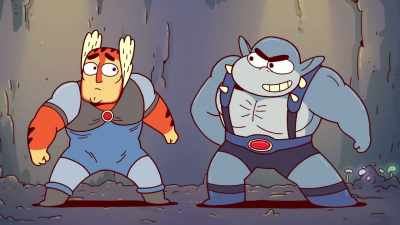-He's right above the core.
-[device beeping] - ThunderCats Roar