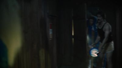He's right behind that door. - American Horror Story