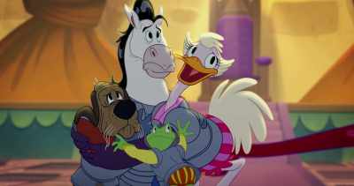 -He's right!
-I never noticed that before. - Legend of the Three Caballeros