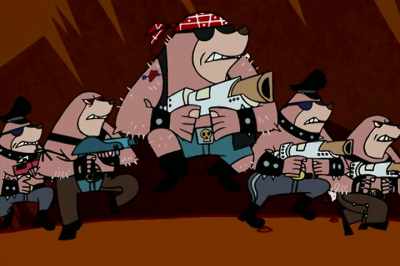 - He's right.
Nothing can stop them. - (SHUDDERING) - Johnny Test