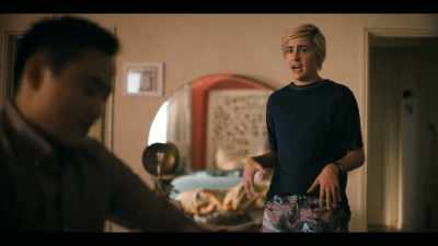 He's right outside,
with his, like, body - The L Word: Generation Q
