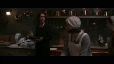 He's right. The new pump
should arrive around 9:00. - Downton Abbey
